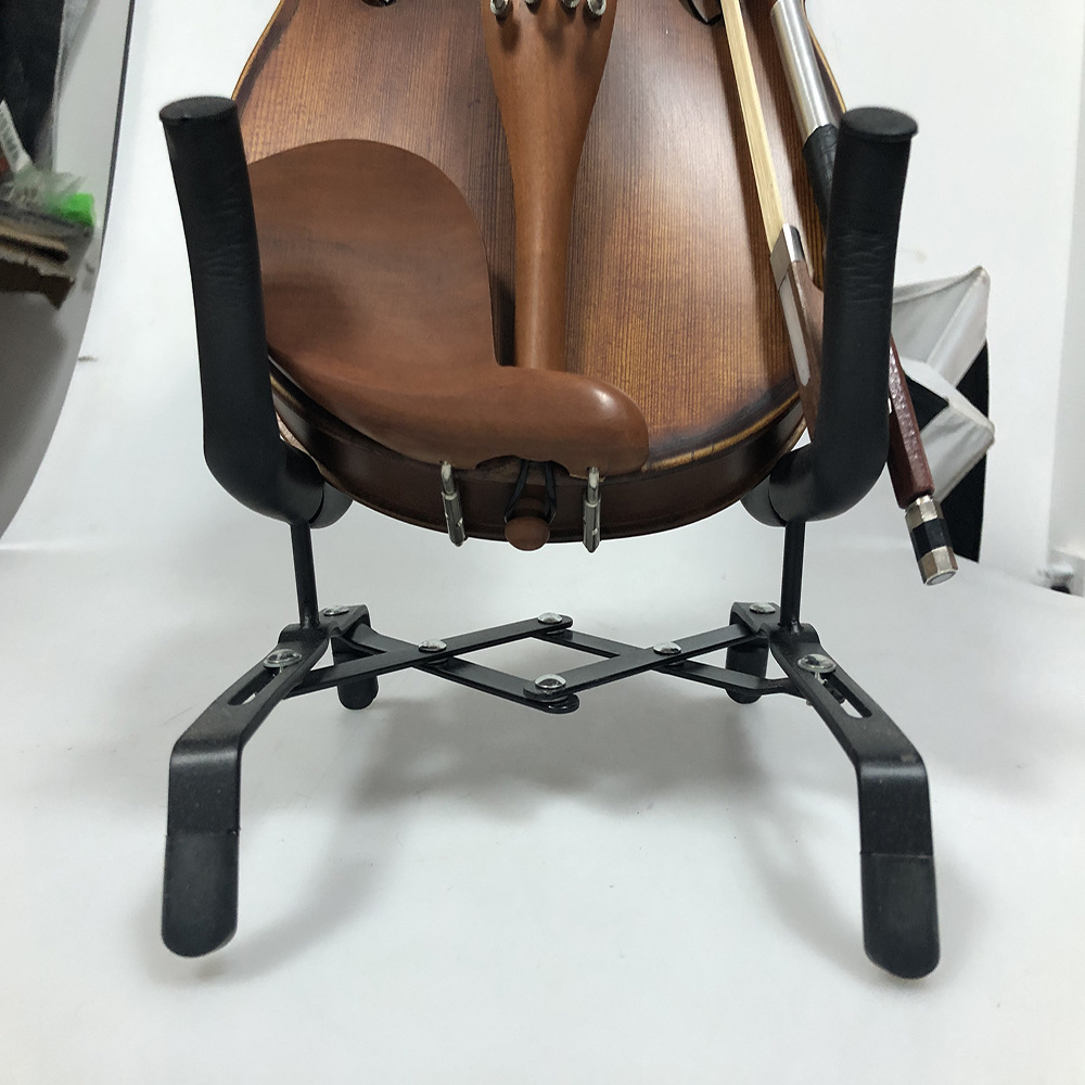 金属小提琴尤克里里通用支架 小提琴架子尤克里里展示架 可折叠