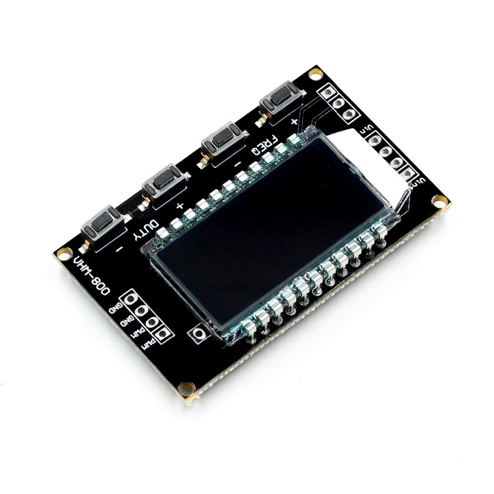 pwm脉冲频率服务周期可调模块lcd显示1hz-150khz sunlephant