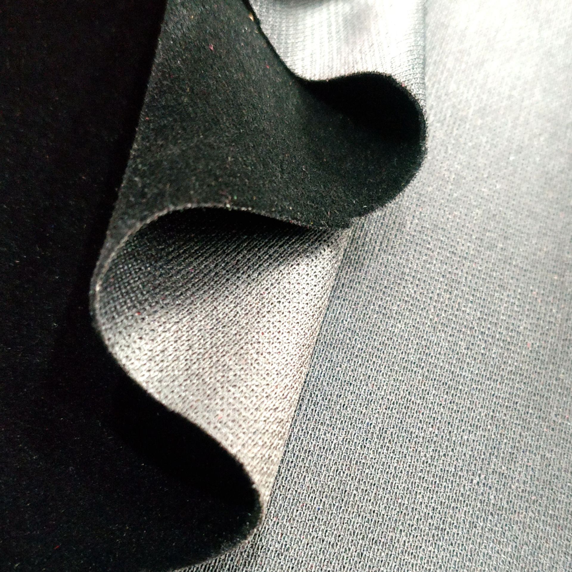 厂家直销 玫瑰红植绒绒布面料 针织布底植绒 酒红色植绒布-阿里巴巴