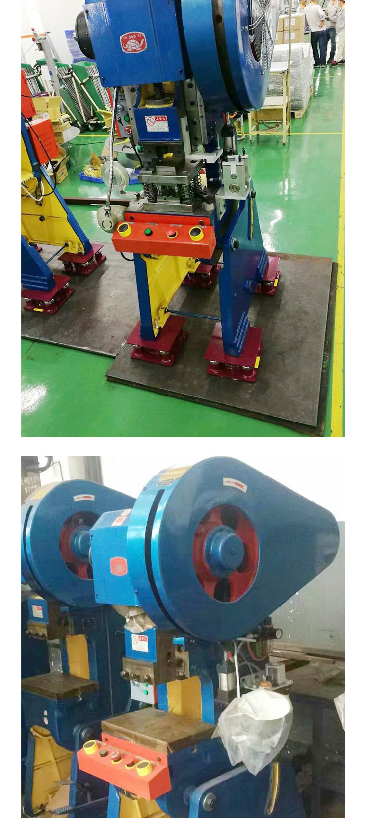 金龟牌j23-10a双手控开式可倾压力机(单价为含税价,不含运费)