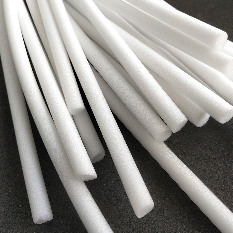 【现货】白色10mm小长条棉芯 沙发填充弹性泡沫棒 防水泡沫圆棒