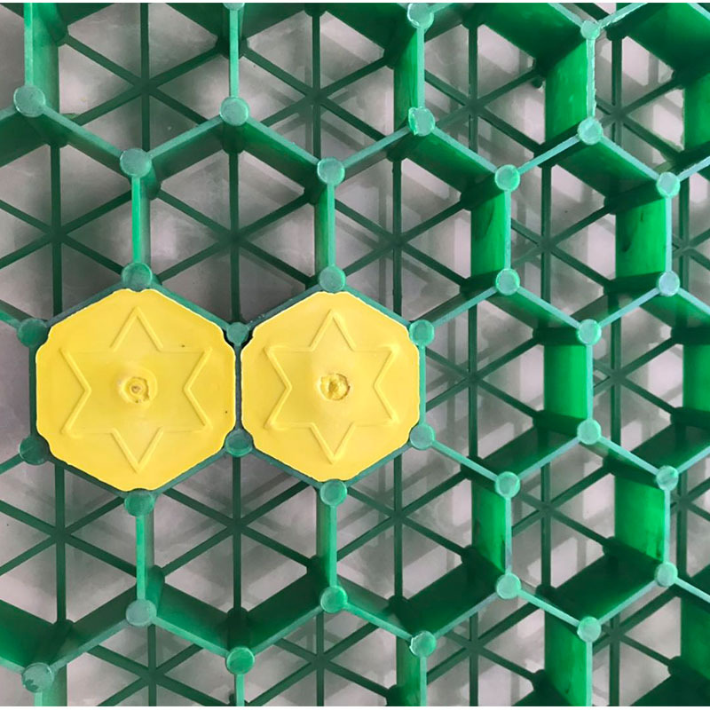 停车位植草格小黄盖 抗压人防通道 停车位塑料植草格 小黄盖厂家