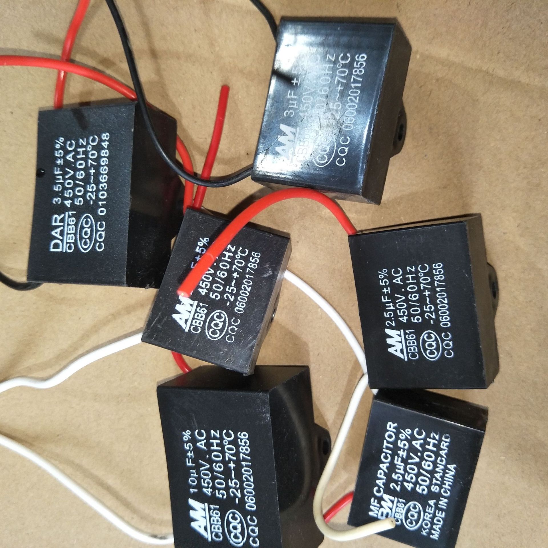 5/2/2.5/3/4吊扇电容器各种风扇电容器