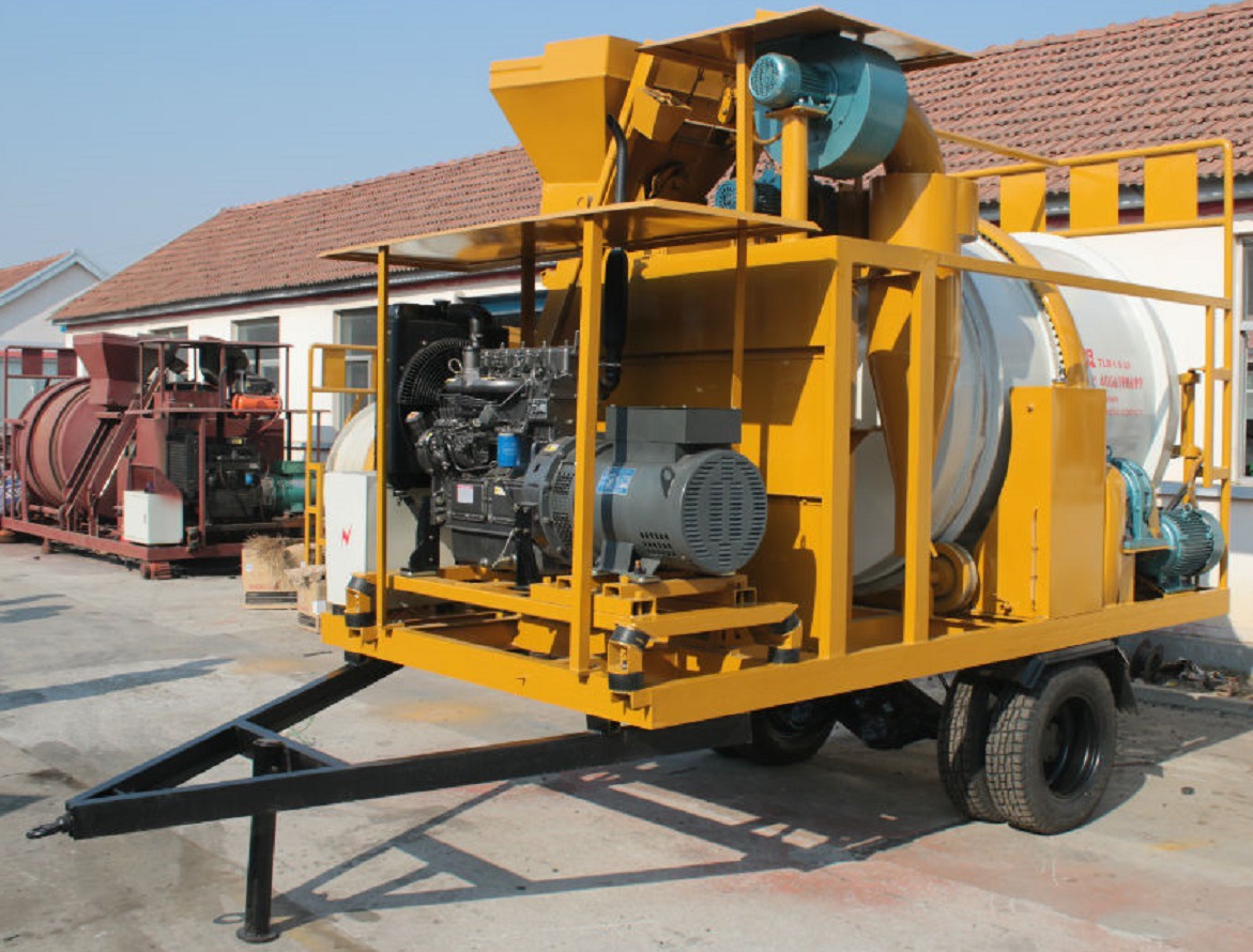 小型市政养护机械 小型沥青搅拌机 现场搅拌 方便快捷