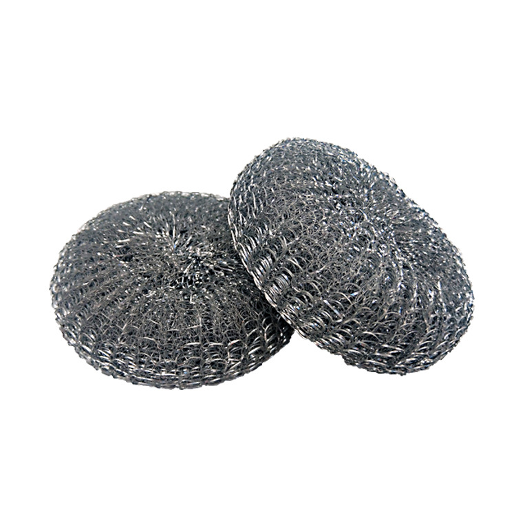 Production and Wholesale 35G Galvanized Iron Wire Woven Stainless Steel Tennis Cleaning Brush Kitchen Supplies Decontamination Daily Stall