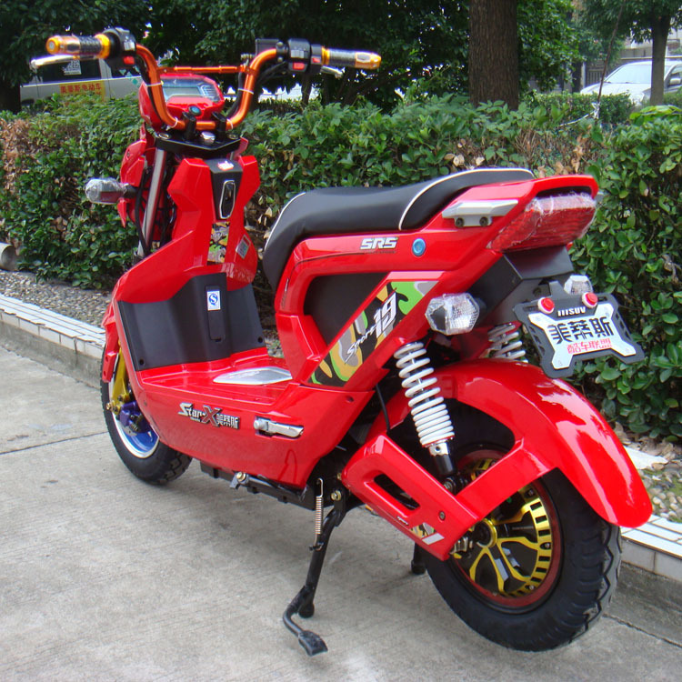 出口小x战警电动摩托车 个性酷车常州电动车厂