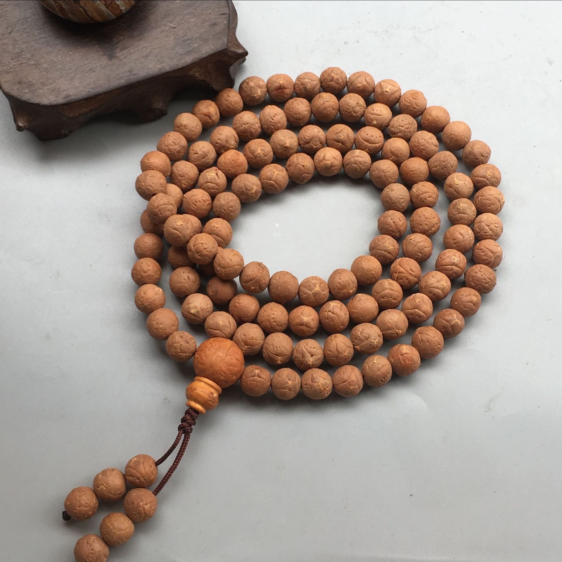 龙眼菩提108颗佛珠凤眼小龙眼手串手链