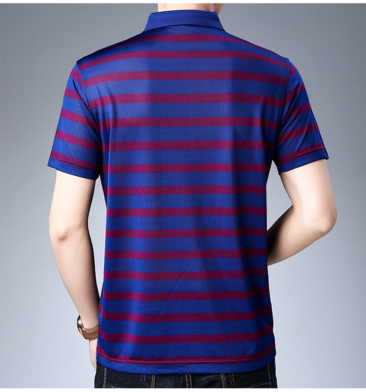 一件代发短袖t恤男士2019夏季新款夏装宽松翻领polo衫男款男装