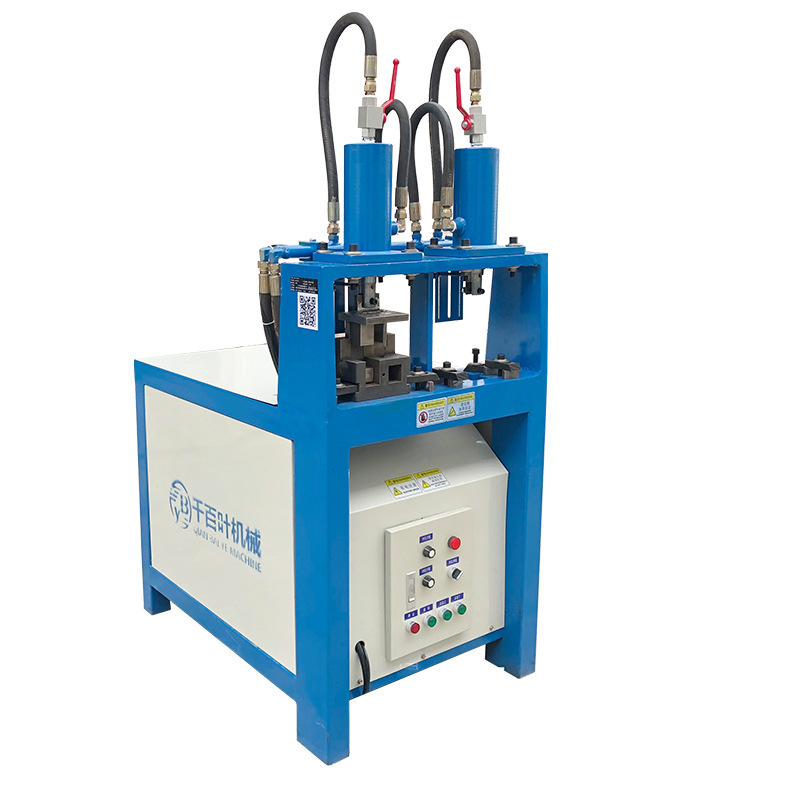 管材冲孔液压机 液压打孔设备 管材冲孔机械 不锈钢打眼机千德鑫