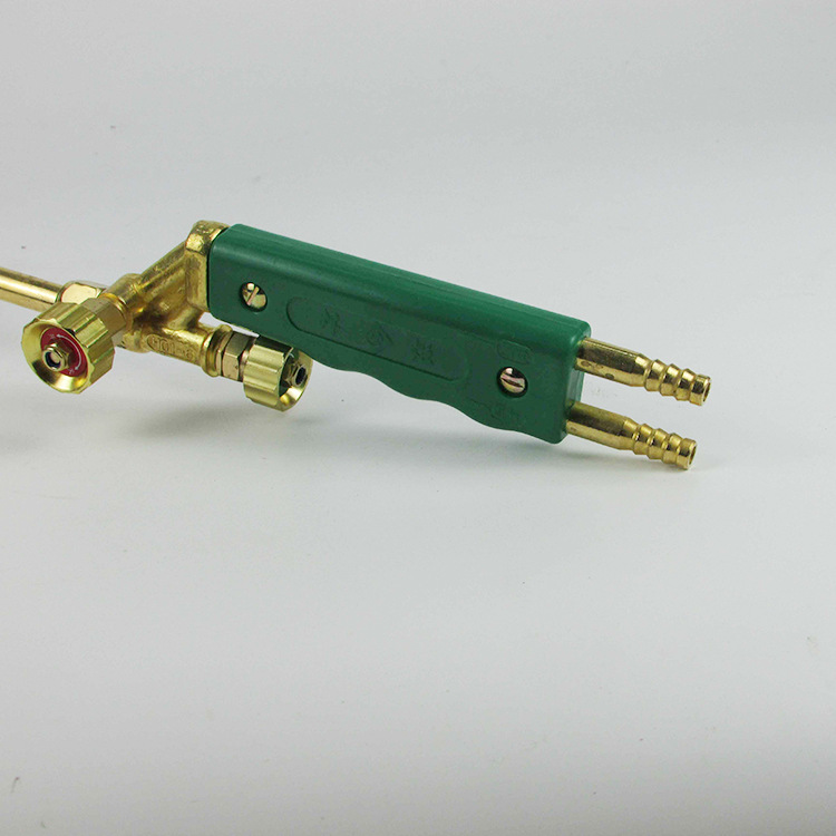 青岛国胜h01-6双头钎焊枪 射吸式氧气乙炔焊炬 全铜c型氧焊烤枪