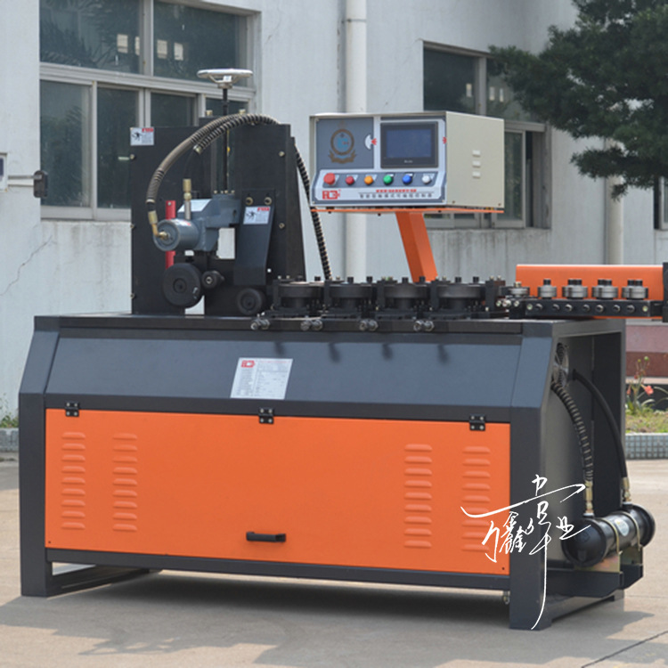 万鑫伟业/wxwy卡簧扁钢打圈机 金属成型加工设备卡簧扁钢卷圈机