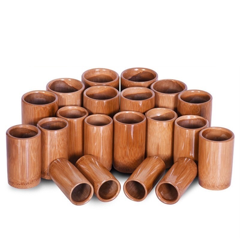 批发竹罐拔火罐竹制加厚碳化拔火罐竹子罐竹筒竹吸筒竹拔罐竹火罐