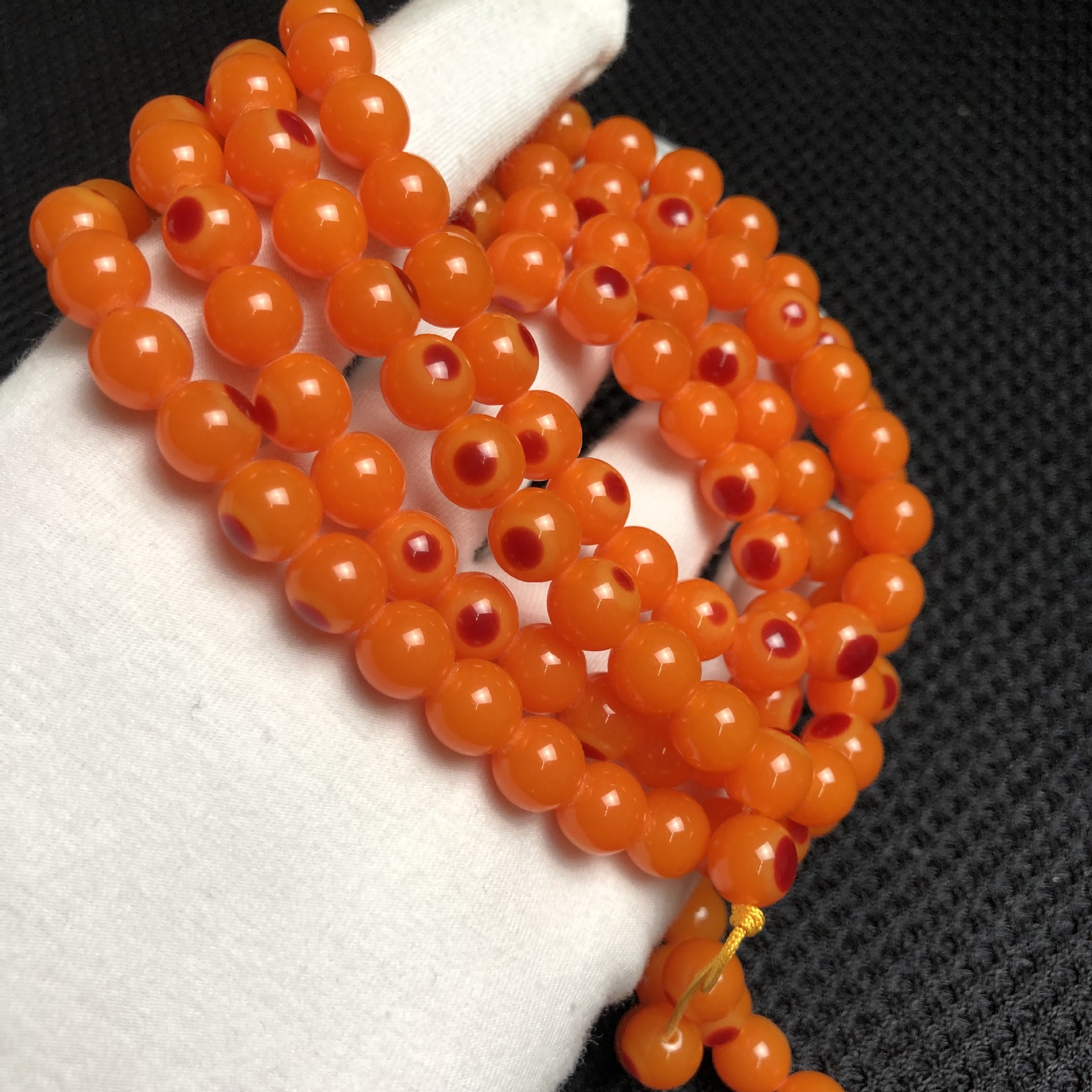 2019爆款精品高仿二代鹤顶红鸟头手串手链佛珠厂家直销直播供货源