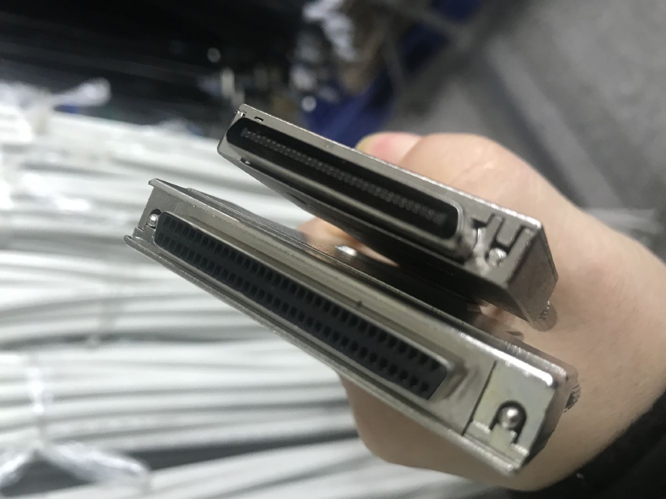 scsi线 68pin vhdci连接线scsi数据线控制卡线伺服线io模块线