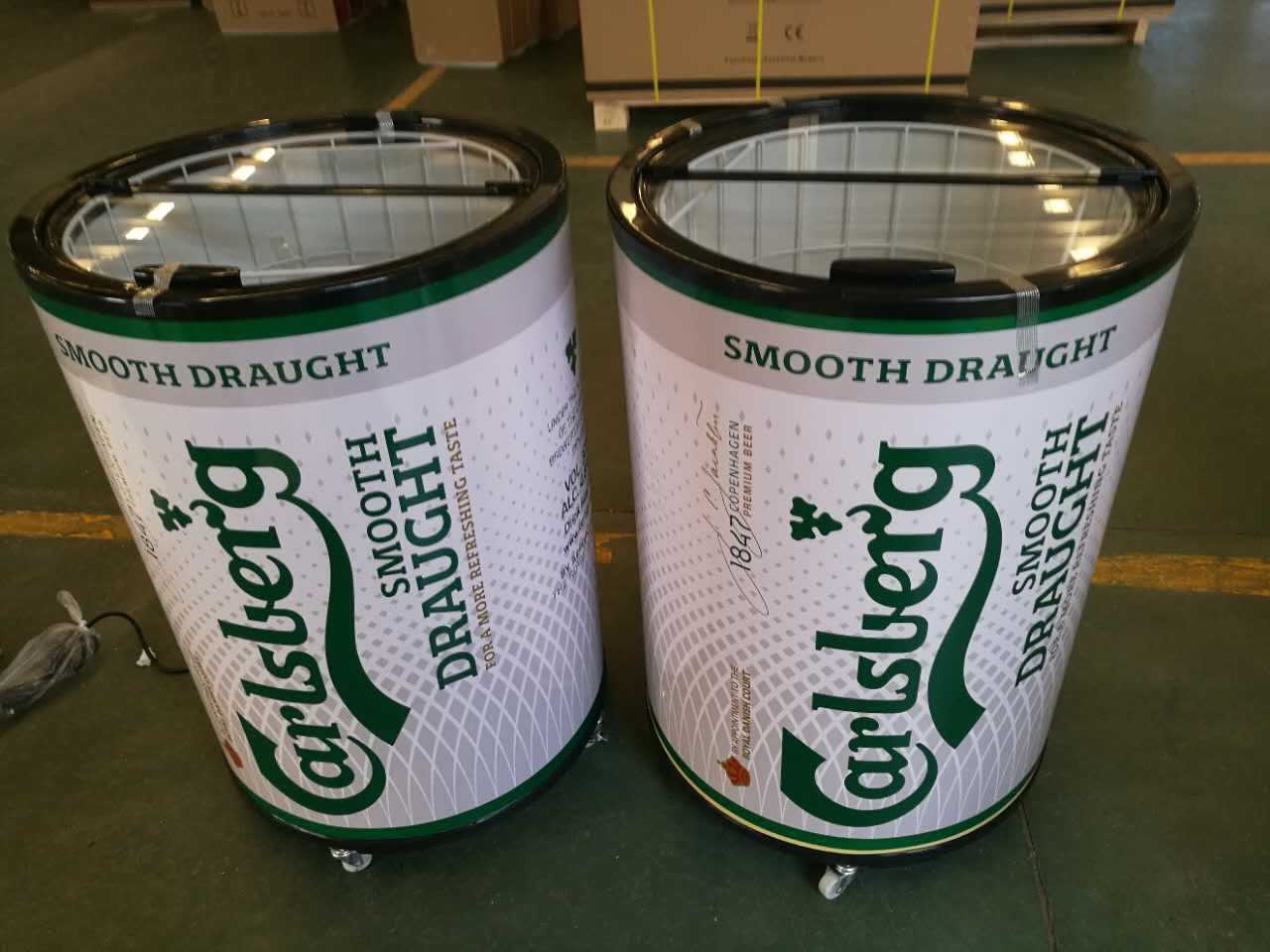 大容量圆筒冷藏柜冰箱/加油站圆筒冷藏柜/罐形冷藏柜冰箱/圆筒柜