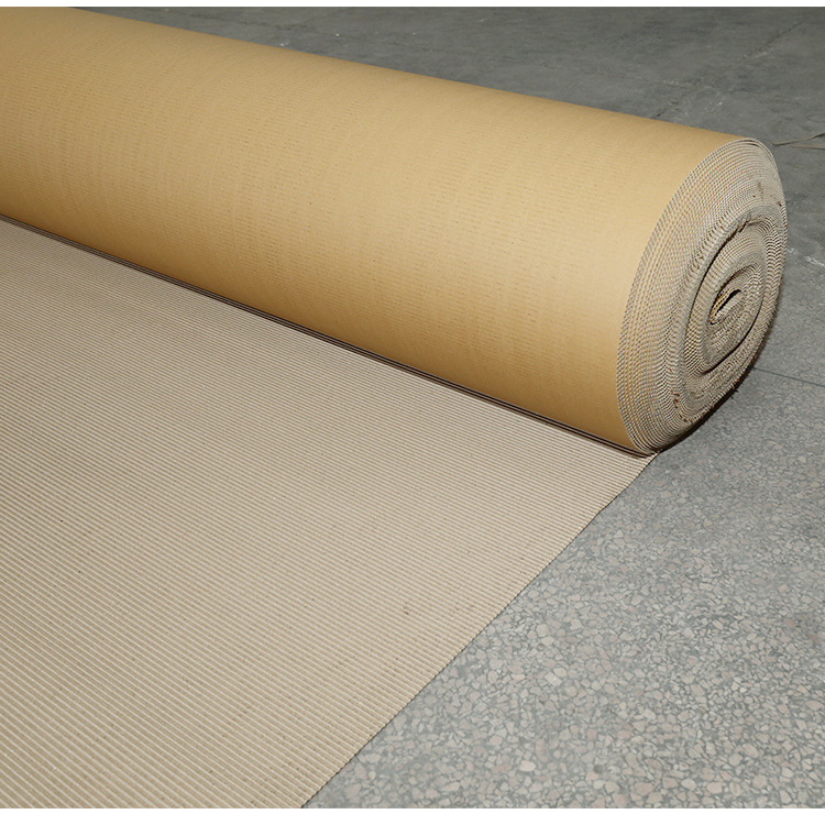 两层瓦楞纸地板保护纸见坑纸家具包装纸皮五金电器包装牛皮纸批发