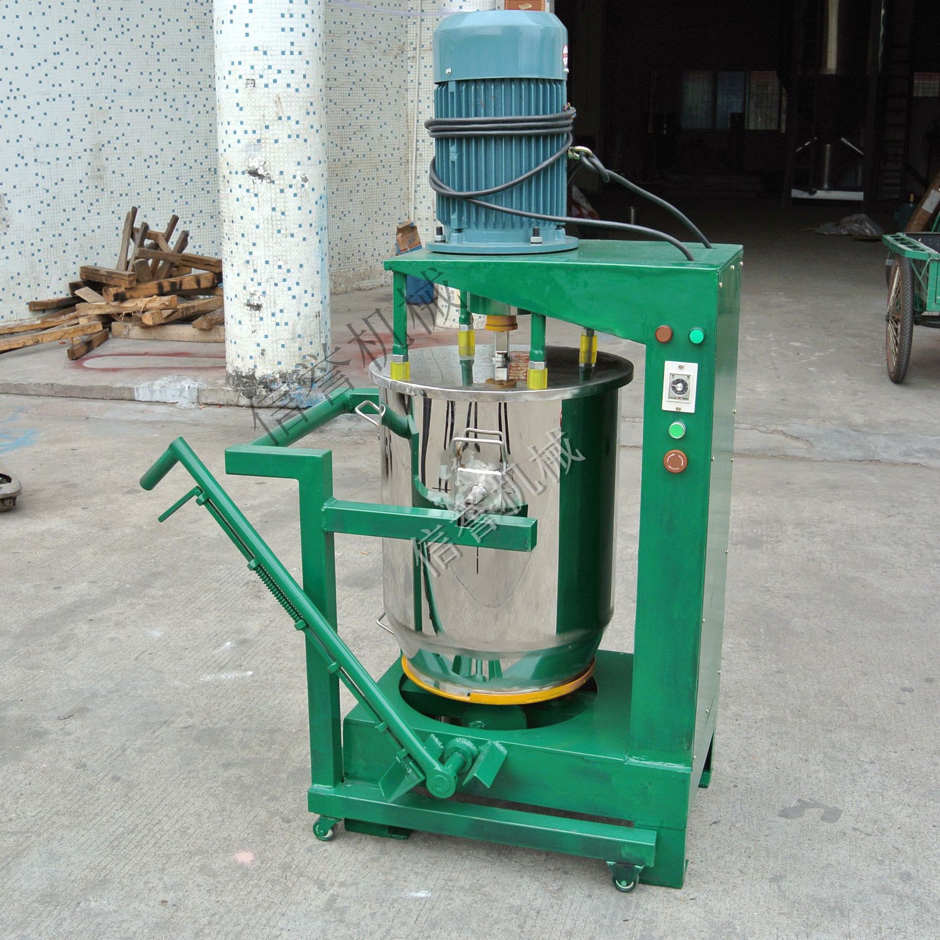 东莞清溪5-100kg打粉机 颜料打粉机 色粉调色桶 小型打粉机