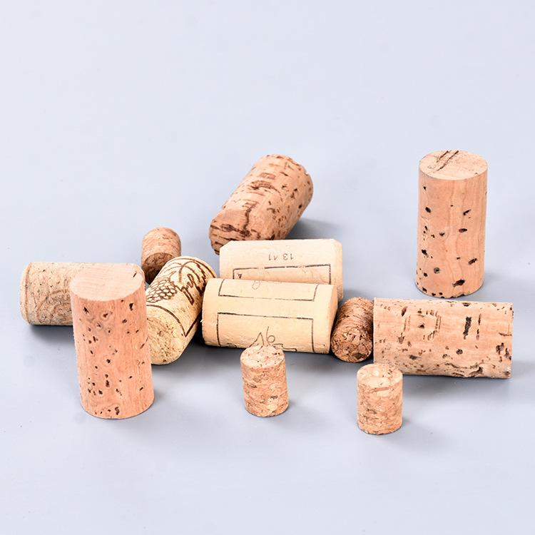 厂家直供各种规格红酒塞葡萄酒软木塞玻璃瓶盖酒塞橡木合成塞