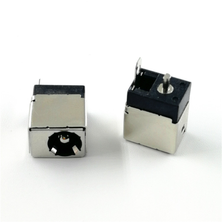 平板电脑dc电源母座180度立式直流电源端子头dc插孔dc电源插座