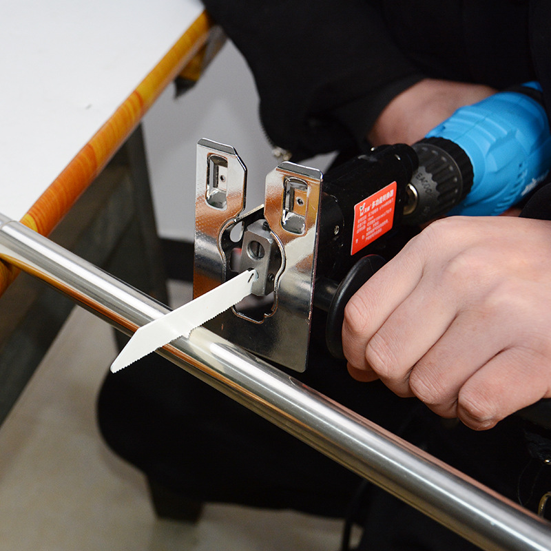 电钻改往复锯 电锯电动家用马刀锯 曲线锯 木工切割 电动往复锯