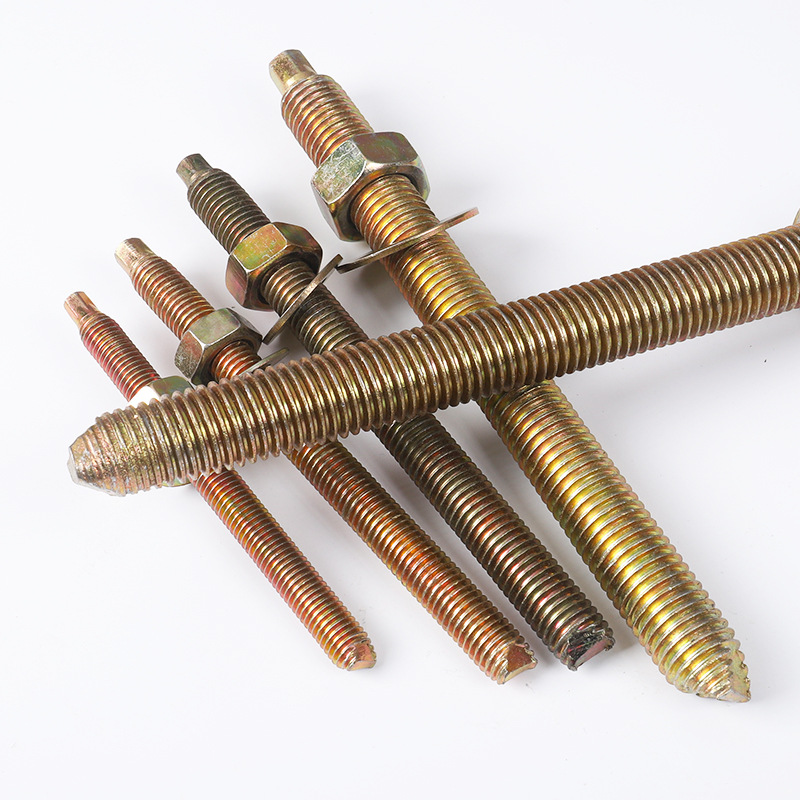 镀彩锌化学锚栓膨胀化学螺栓定型锚栓膨胀锚固螺栓m12/m16/m20