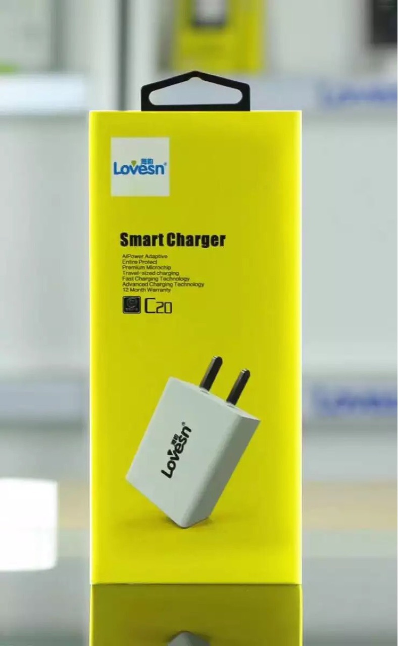 海韵c20手机充电器2.1a快充头高品质单头