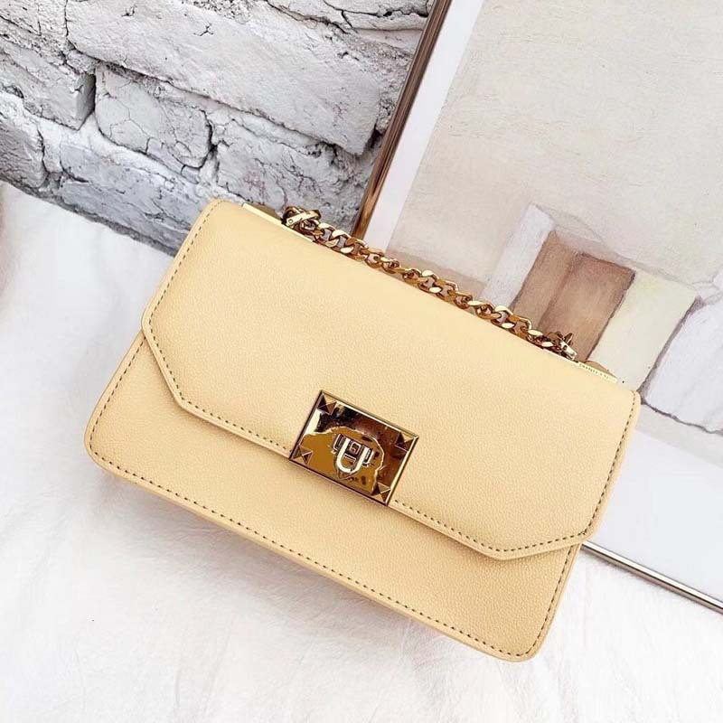 2019新款小ck国王包限定小方包百搭链条洋气斜跨单肩包锁扣手提包