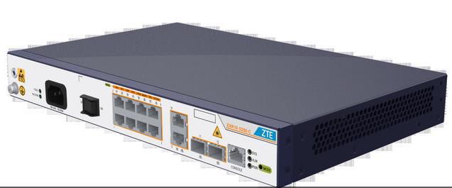 中兴(zte) zxr10 5250-12pc-c 8个千兆poe供电端口 智能交换机