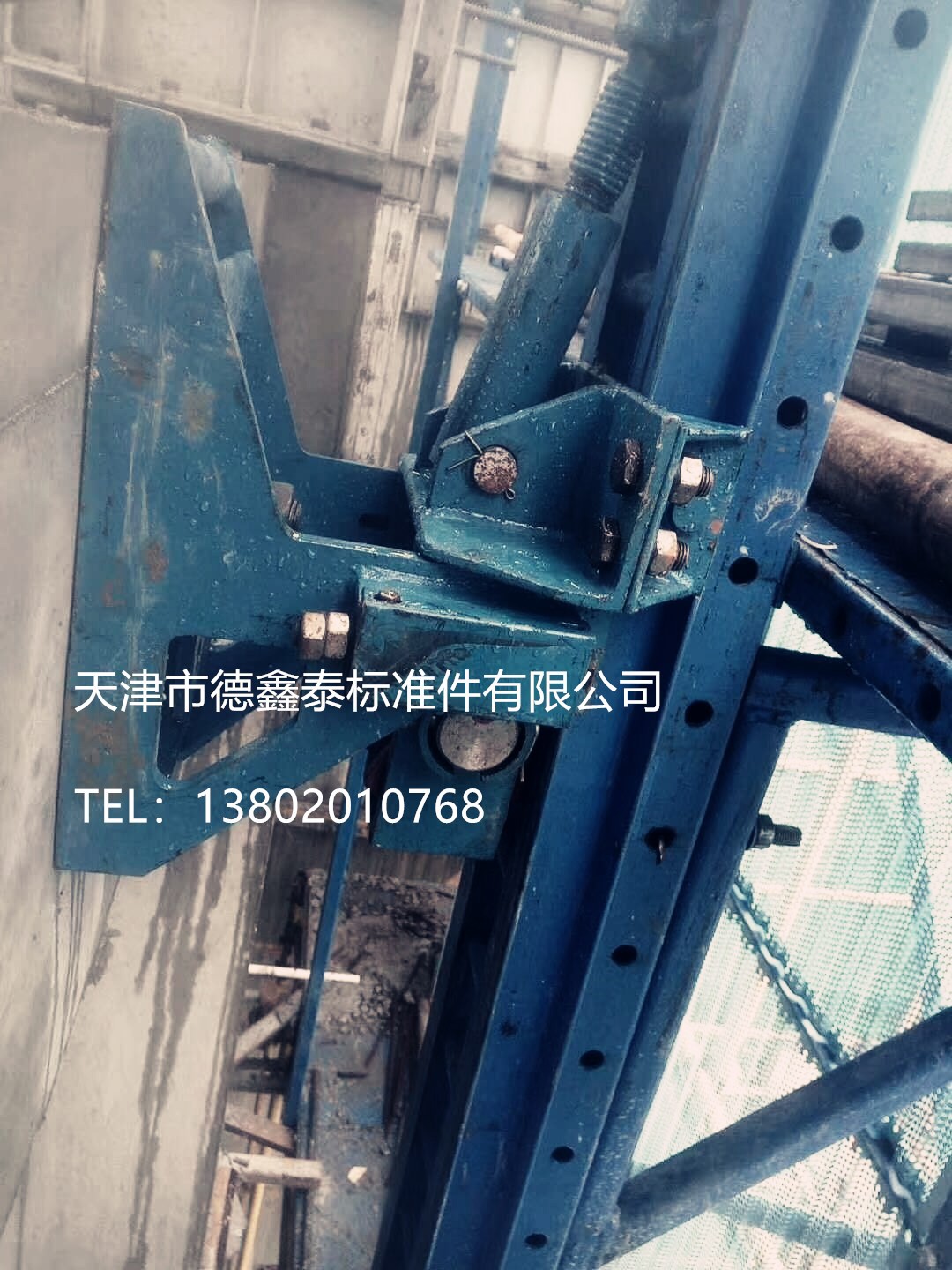 厂家直销爬架支撑配件支顶器支撑器爬架配件置顶器建筑顶撑防坠器