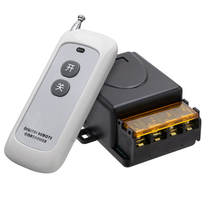 220伏大功率灯具单路遥控开关 1000米水泵电机控制大功率遥控开关