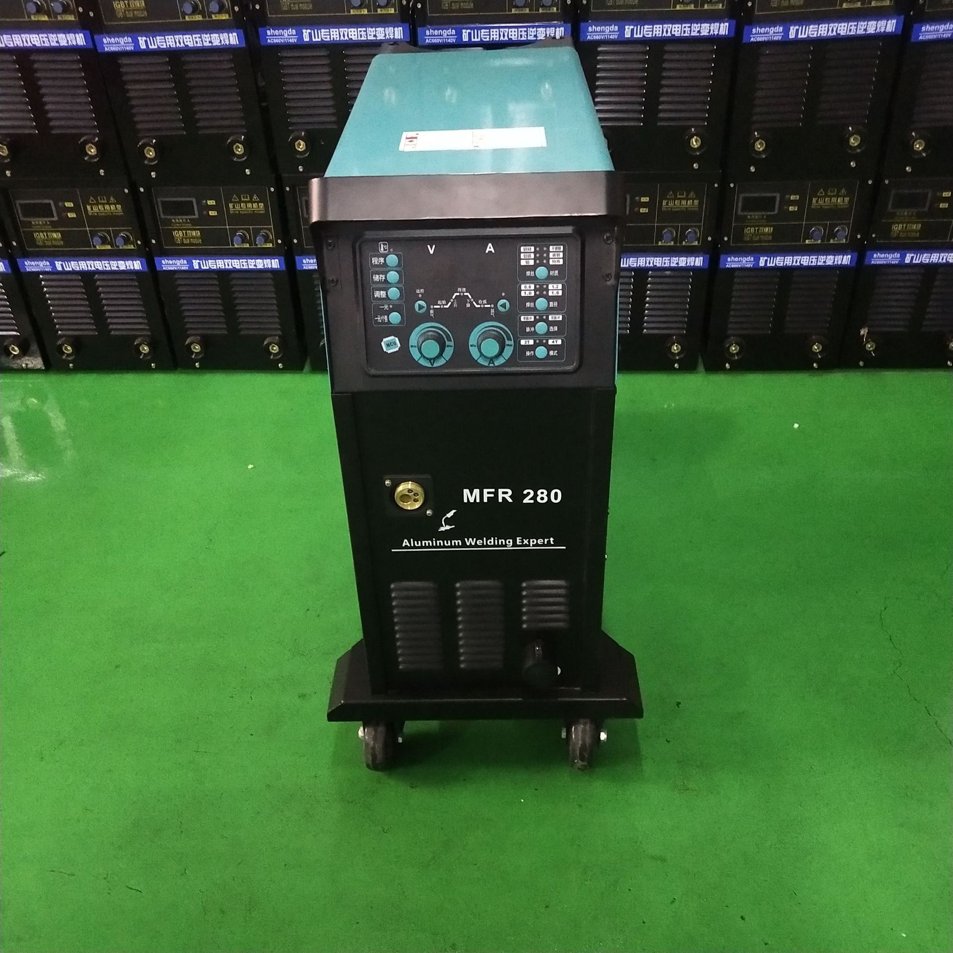 0成交0台脉冲焊焊铝焊铜焊无飞溅成型好金瑞双脉冲气保焊机￥3800.