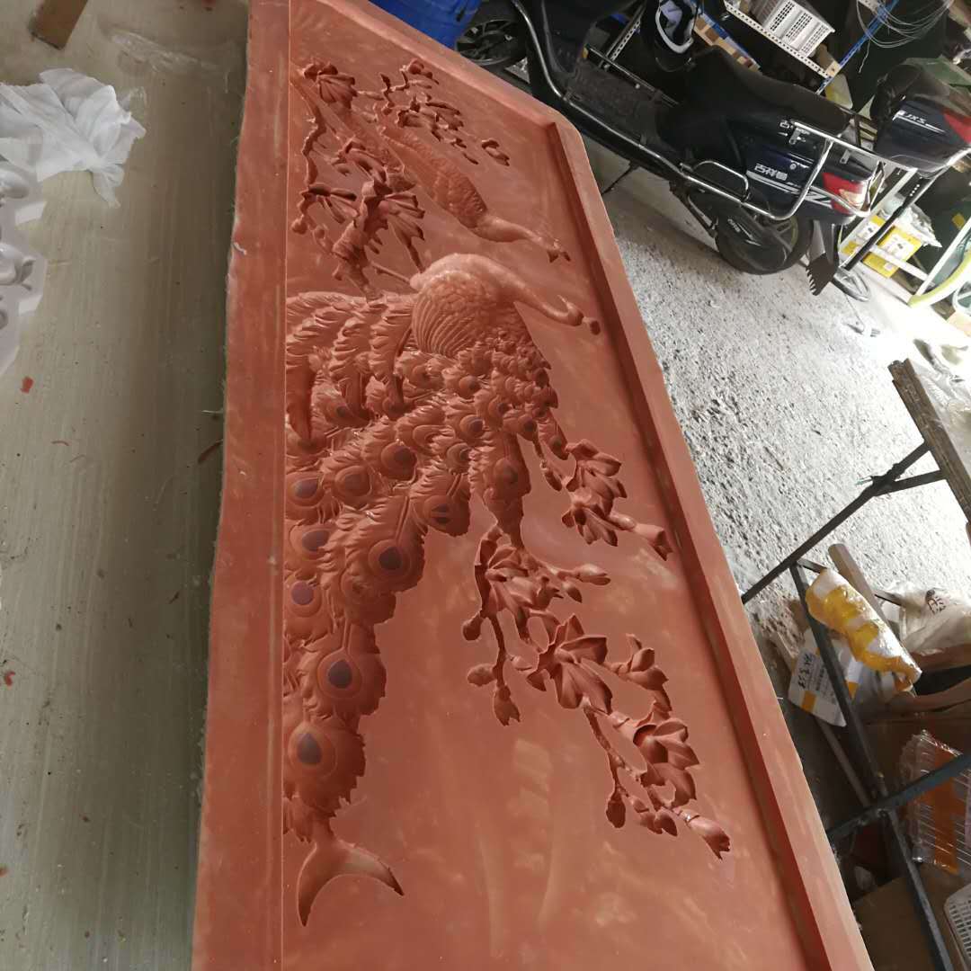 厂家代开壁画硅胶模具,客厅装饰仿玉石壁画技术免费培训