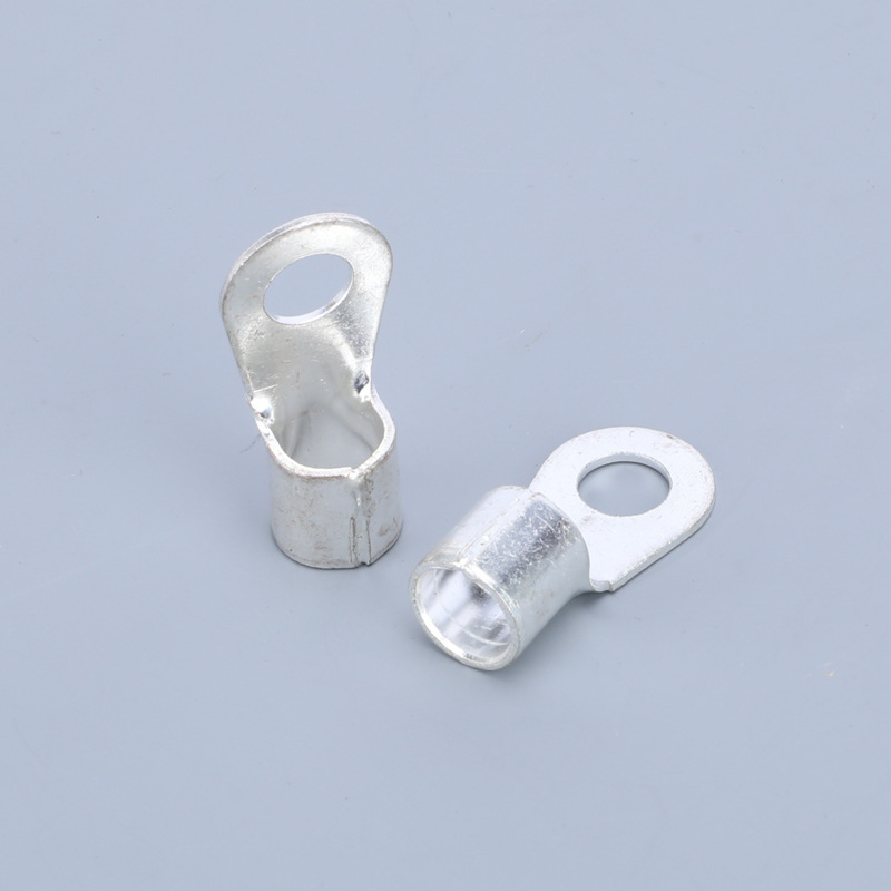 ot5010冷压端子接线耳o型圆形铜鼻子接线压接裸端子连接器