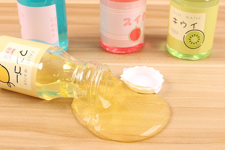 厂家直销饮料瓶装假水 整蛊玩具恶搞汽水瓶假水鼻涕胶沙皮胶