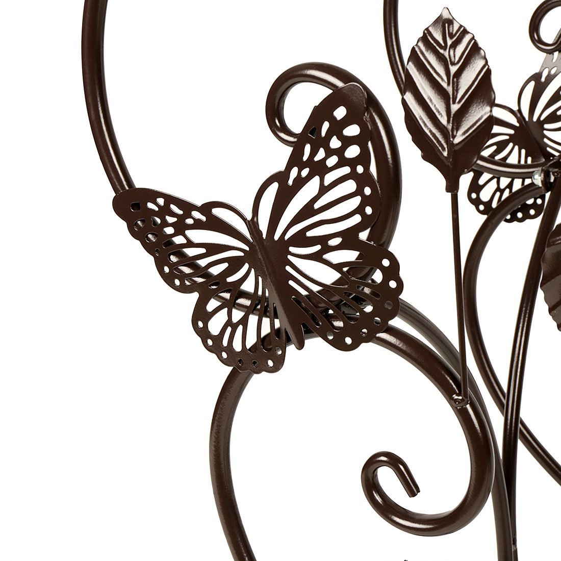 可拆装手工彩绘铁艺墙挂置物架花盆架家居礼品摆件铁制品