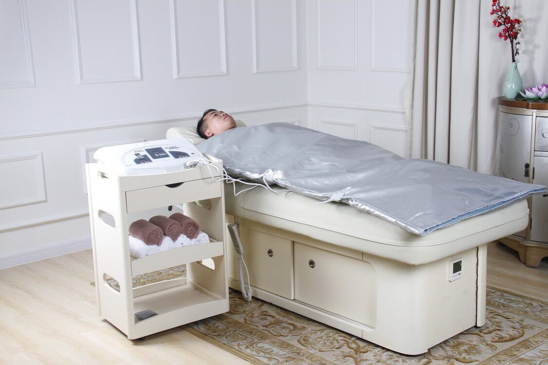 新款升级版沙棘排酸三段控温排酸毯月子发汗桑拿汗蒸毯ib9003b