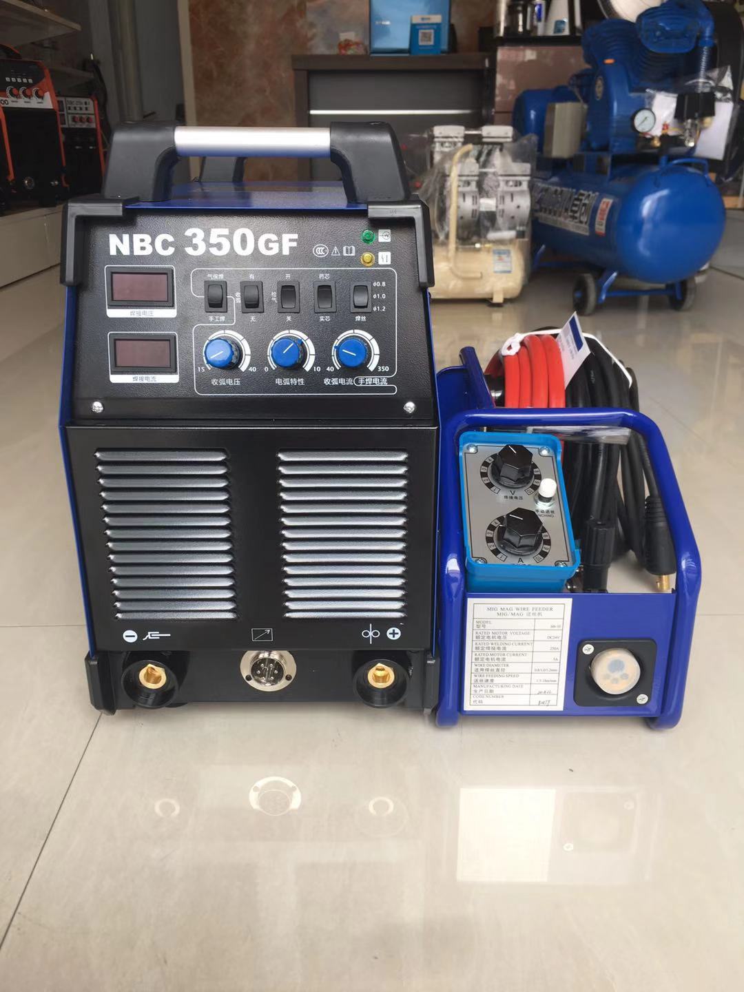 瑞凌原厂标配nbc350gf二保焊机工地工厂专用机二保焊机