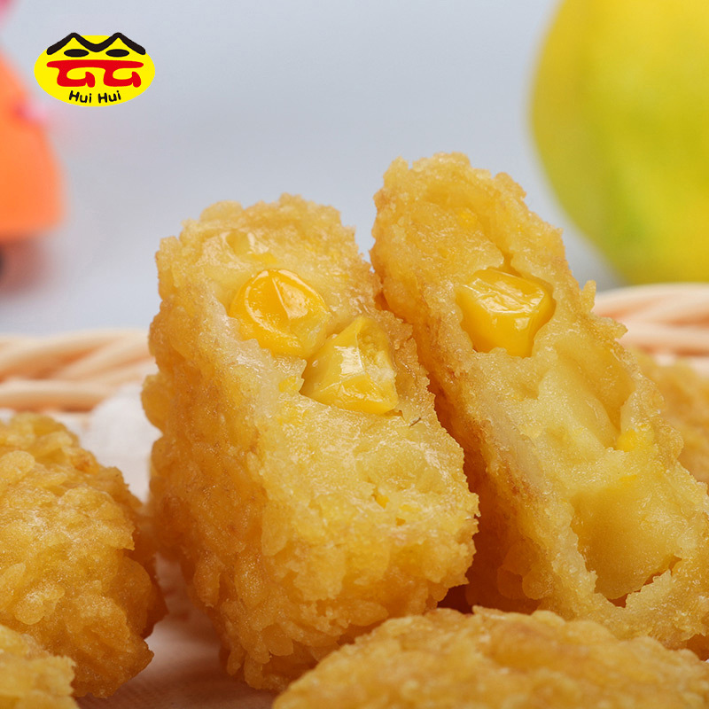 cp正大玉米布丁酥1kg 油炸半成品新品小吃香酥玉米酥脆炸鸡店用料