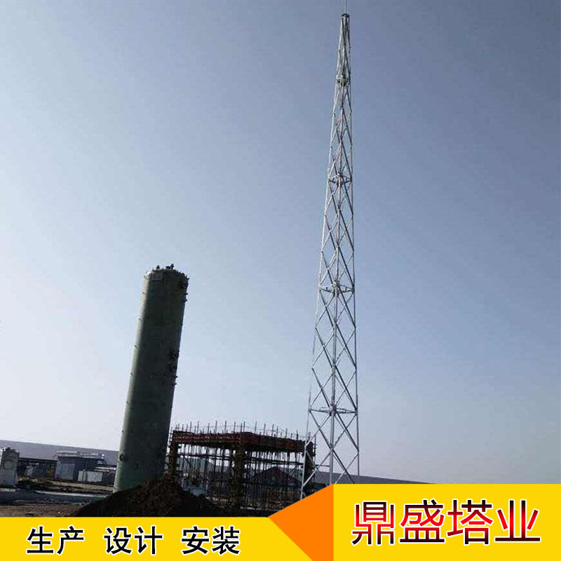 河北厂家生产三角避雷塔镀锌角钢gfw避雷线塔自然灾害防护铁塔架