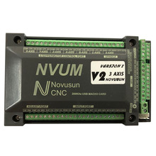 新款USB MACH3接口板4轴控制卡，NVUM CNC 控制器