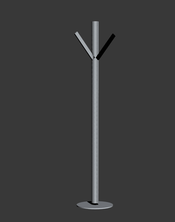 厂家批量定制铝合金灯柱 展会专用灯柱 可拆卸方便携带铝材灯柱