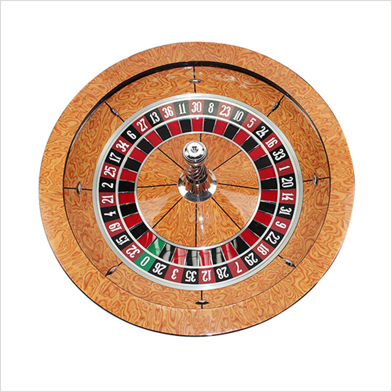 32寸大号实木轮盘美式或欧式直径80cm豪华娱乐场转盘