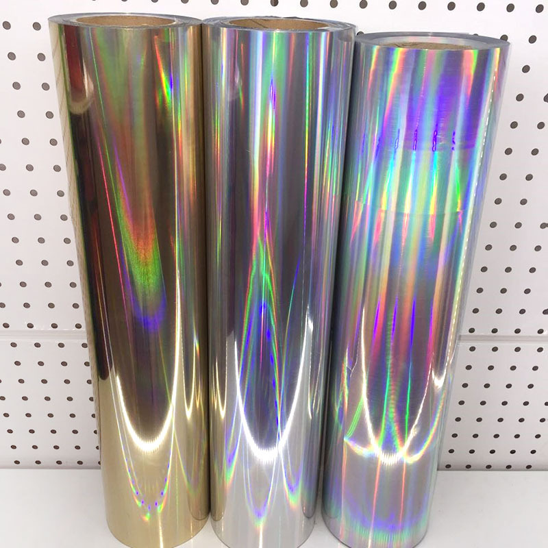 tpu素面镭射金属光刻字膜 幻彩tpu金属镭射刻字膜批发