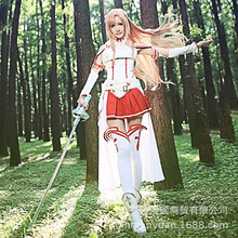 【亲漫园】刀剑神域 亚丝娜结城明日奈战斗服漫展派对cosplay服装