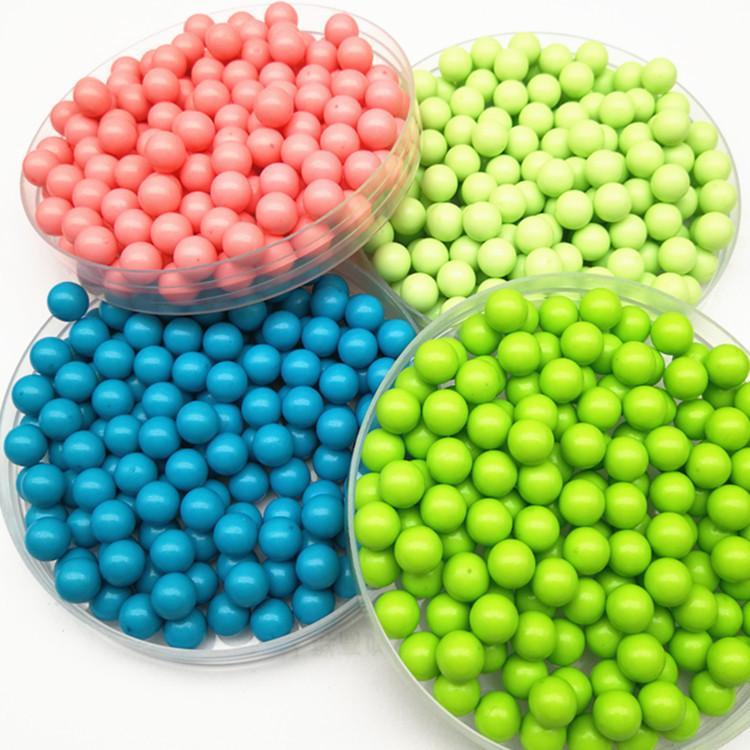 塑料无孔彩色珠子 亲子互动弹珠玩具 摇奖机游戏珠 玩具眼睛配件