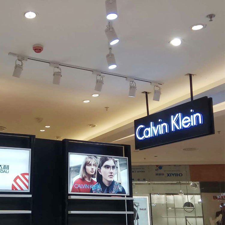 定制吊杆灯箱广告灯箱 商超地产灯箱 亚克力吸塑灯箱制作加工厂家