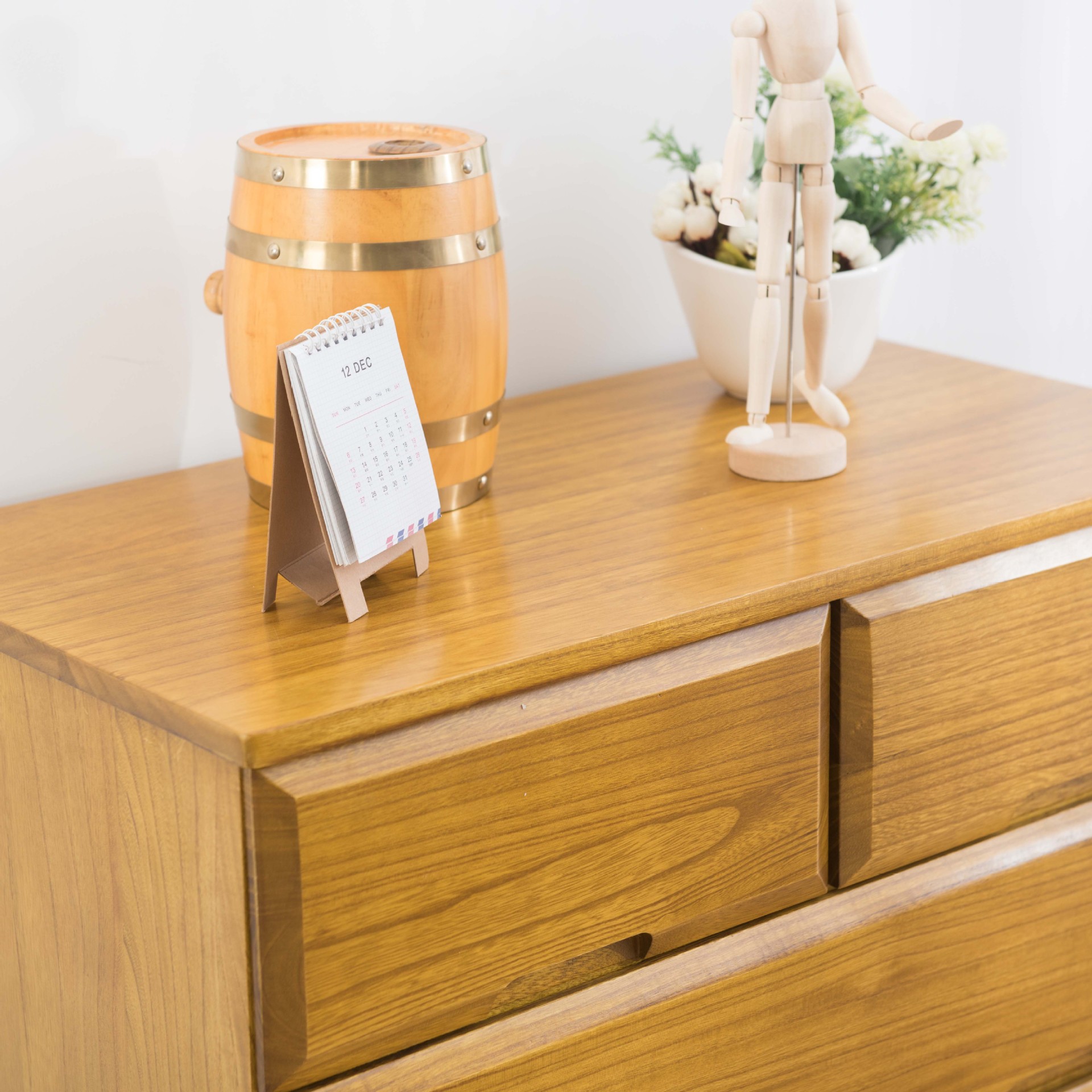 现代简约实木斗柜 五斗橱 卧室柜 储物柜 客厅收纳柜 加厚可定制