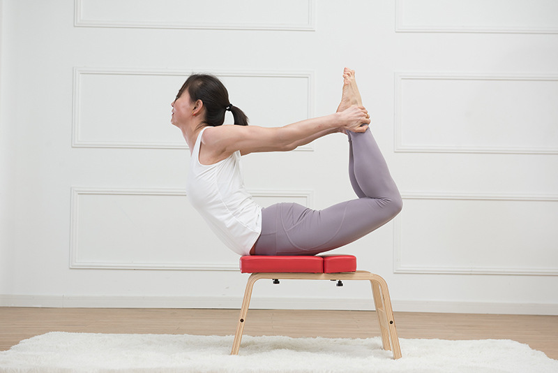 木制瑜伽倒立凳肩倒立神辅助倒立椅