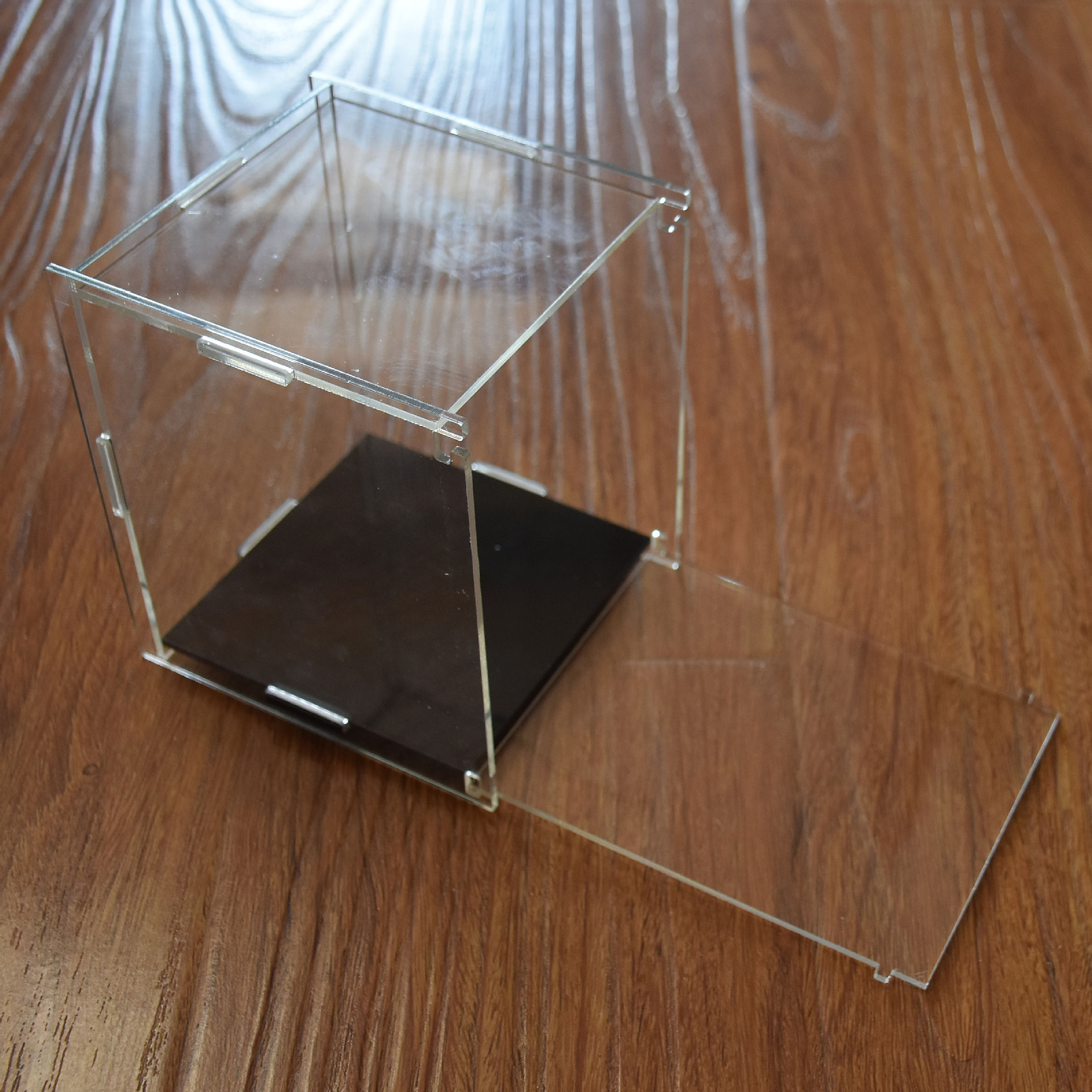 亚克力展示盒透明手办展示盒积木玩具公仔车模型组装防尘盒子定制