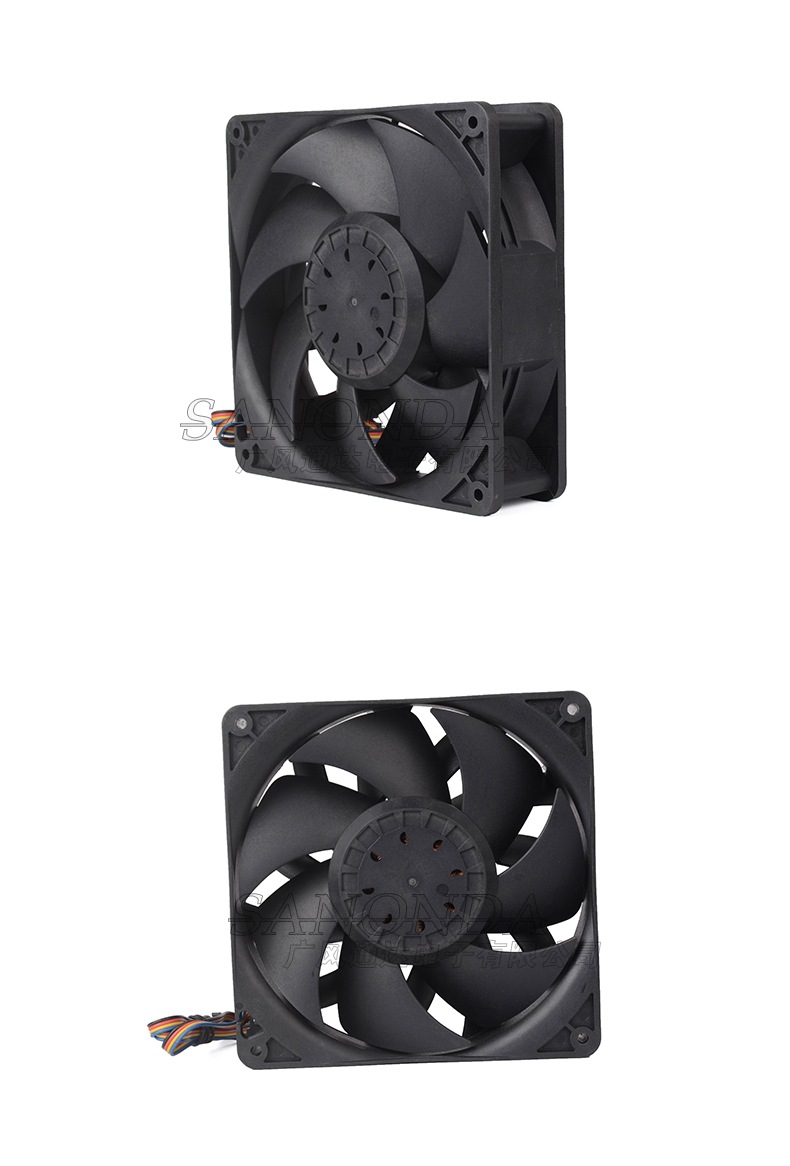 r4-14038-64pk-b1 翼比特e9  e10 14038 14cm 12v 4.0a 散热风扇